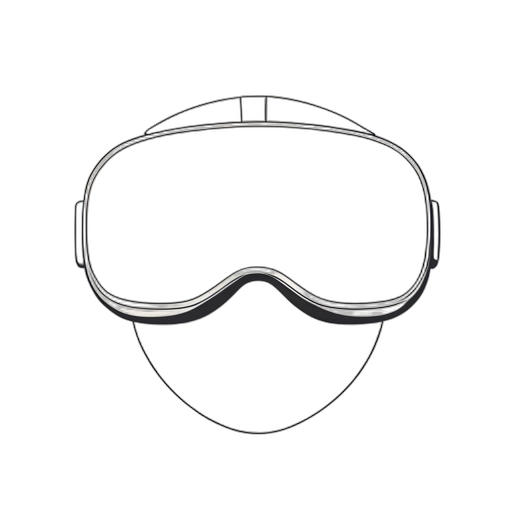 Line Art VR Headset