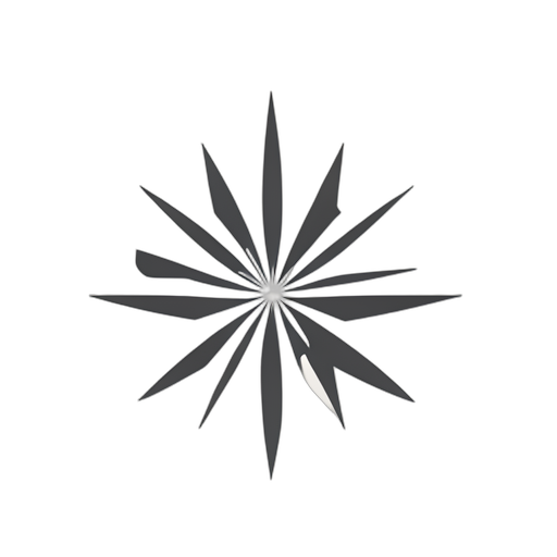 Logo Mark Esplosione Astratta