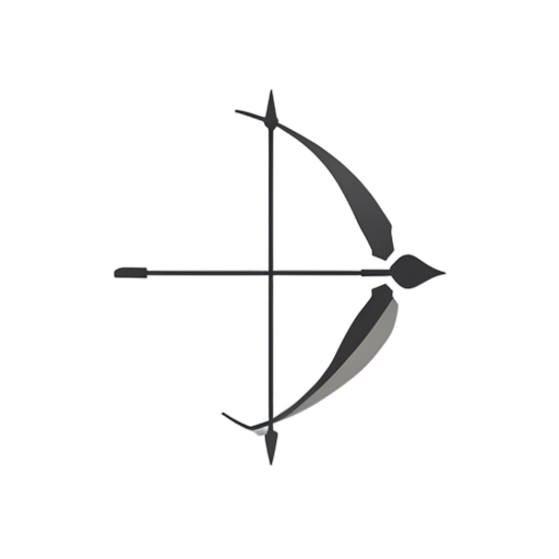 Logo Mark лук и стрела