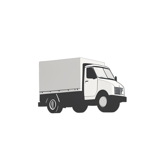 Logo Mark Delivery Driver