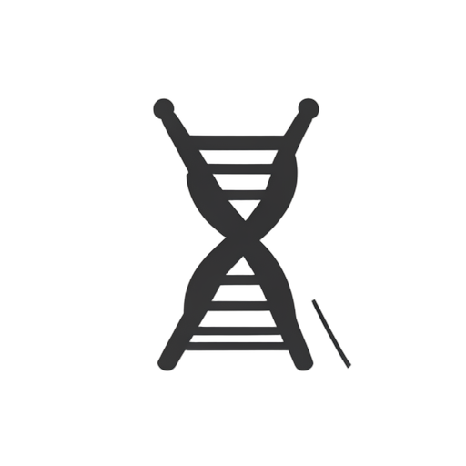 Logo Mark حمض نووي مزدوج