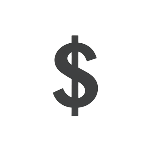 Logo Mark 달러 기호