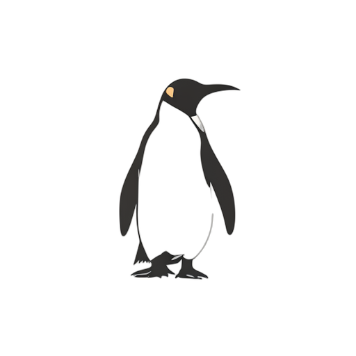 Logo Mark Emperor Penguin