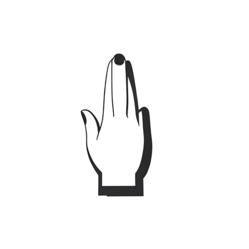 Logo Mark Kesişen parmaklar