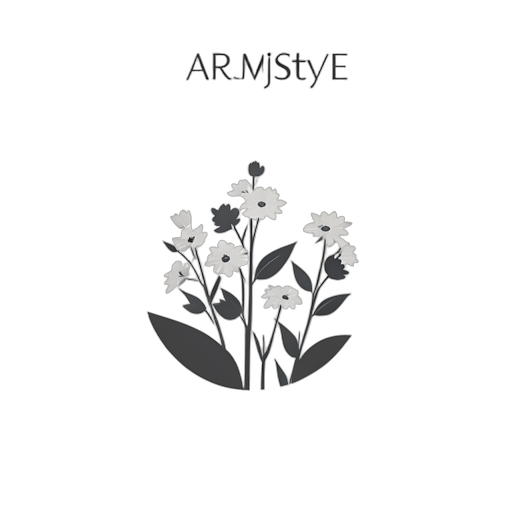 Logo Mark Flower Garden