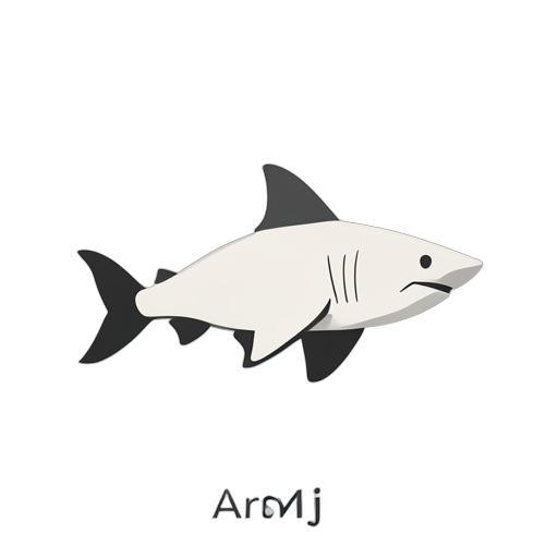 Logo Mark Great White Shark