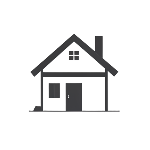 Logo Mark Maison simple
