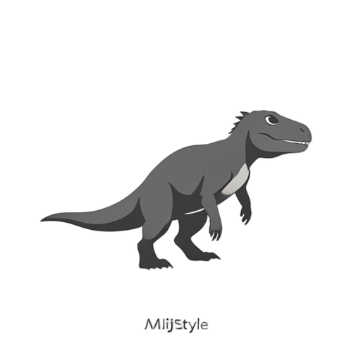 Logo Mark dragone di komodo