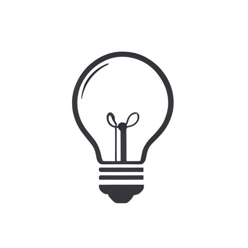 Logo Mark बल्ब