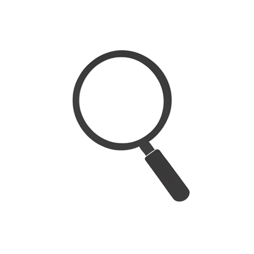 Logo Mark Magnifying Glass