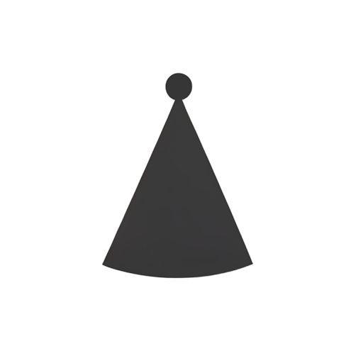 Logo Mark قبعة حفلة
