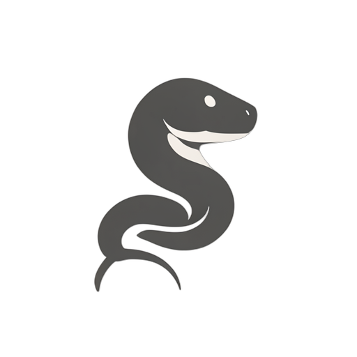 Logo Mark змея python