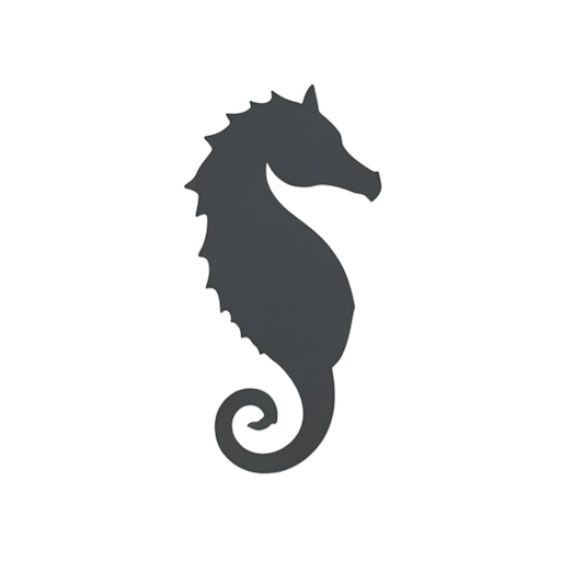 Logo Mark Seahorse
