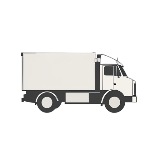 Logo Mark Semi Truck