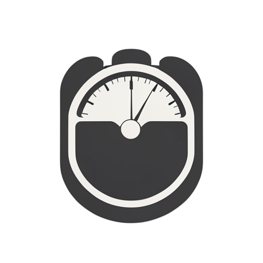 Logo Mark Weight Scale