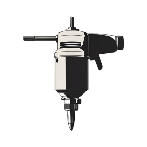 Silhouette Angle Grinder