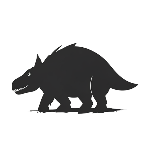 Silhouette Ankylosaurus