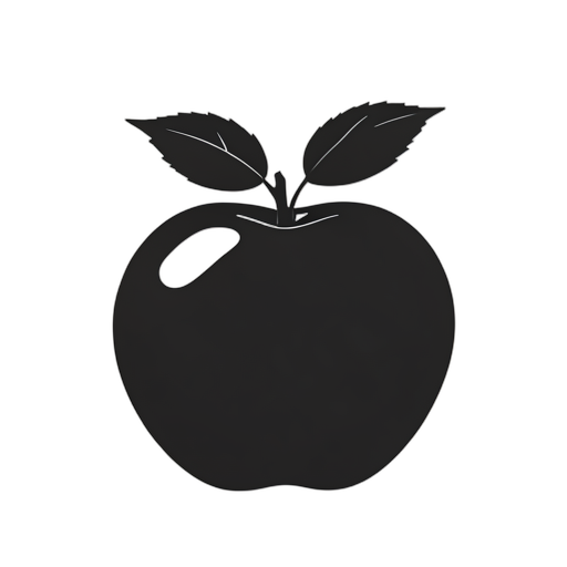 Silhouette Apple