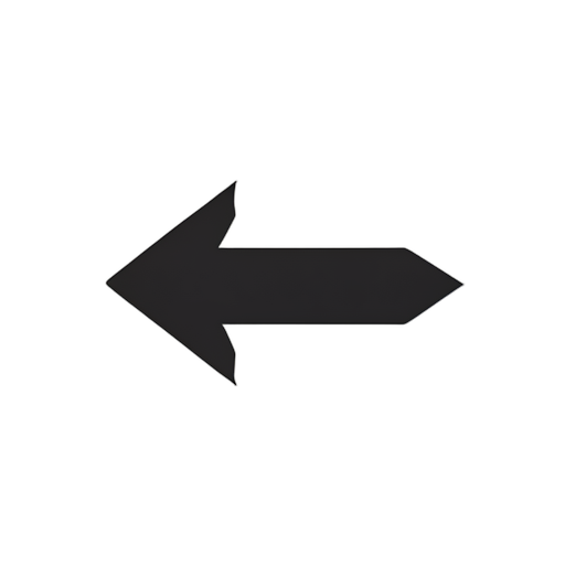 Silhouette Arrow Left