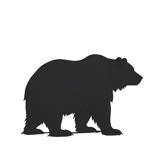 Silhouette Bear
