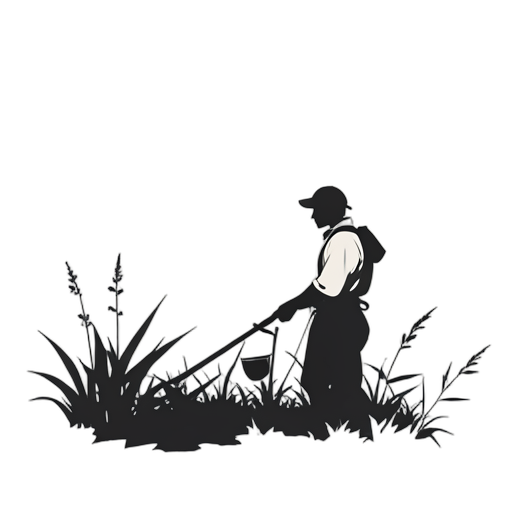Silhouette Peternak lebah