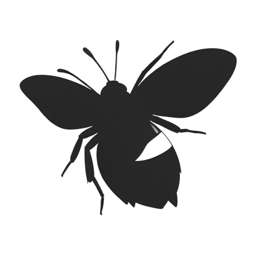 Silhouette Abelha melífera