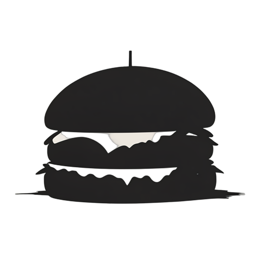 Silhouette Burger