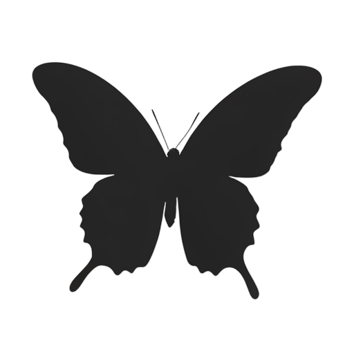 Silhouette Butterfly