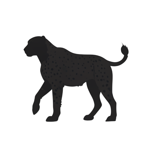 Silhouette Cheetah