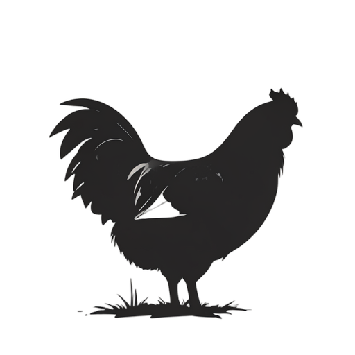 Silhouette Chicken