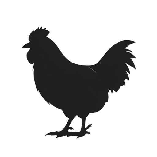 Silhouette Chicken