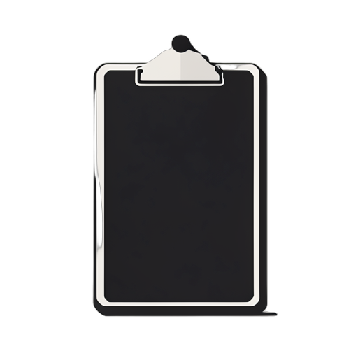 Silhouette Clipboard