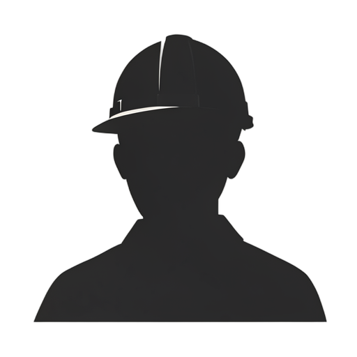 Silhouette Construction Worker