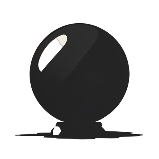 Silhouette Crystal Ball