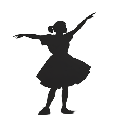Silhouette Dancing