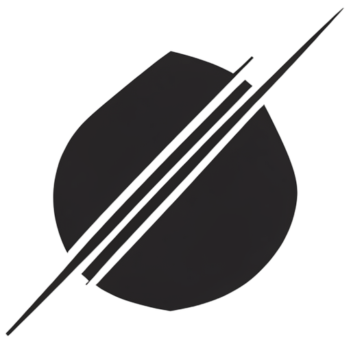 Silhouette Diagonal Lines