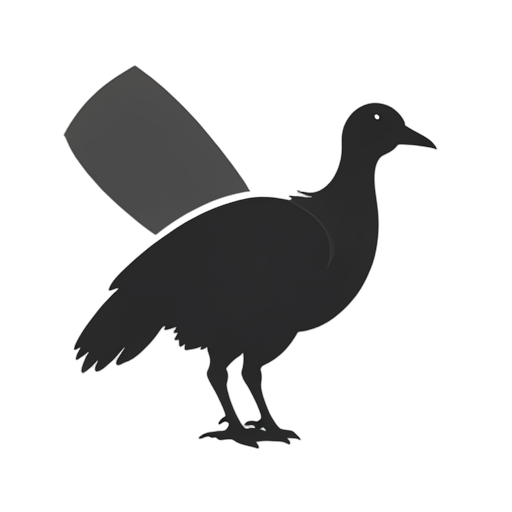 Silhouette Pavo dardo