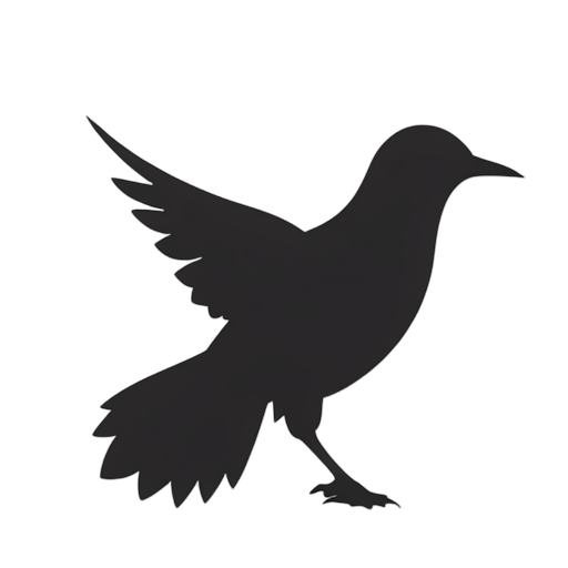 Silhouette chim bồ câu