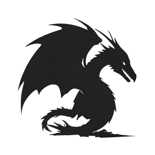 Silhouette Dragon