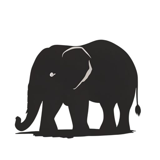 Silhouette Éléphant