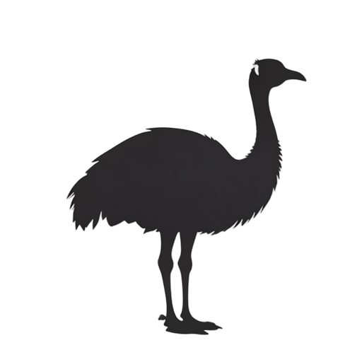 Silhouette Эму