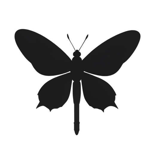 Silhouette nachtluifel