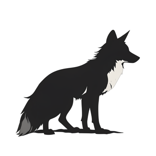 Silhouette Fox