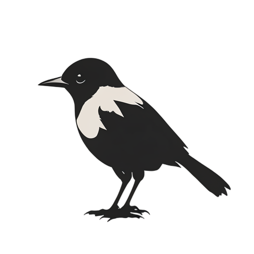 Silhouette Goldfinch