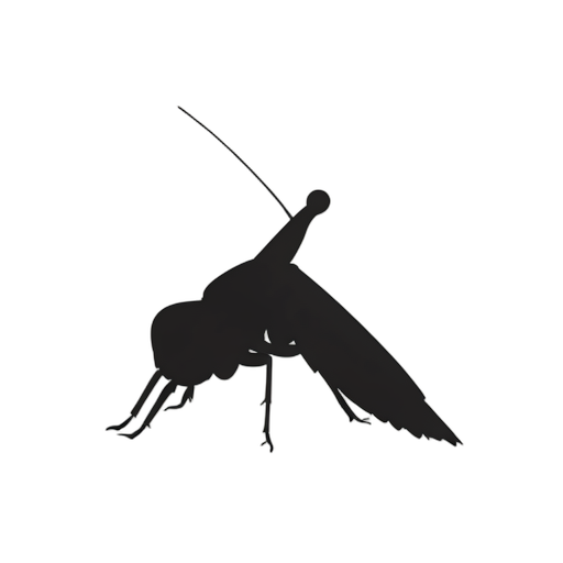 Silhouette Grasshopper