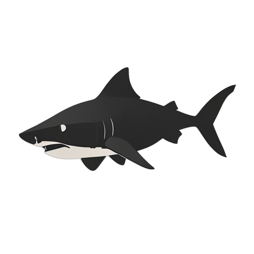 Silhouette Hammerhead Shark