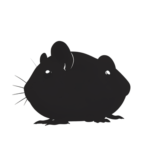 Silhouette ハムスター