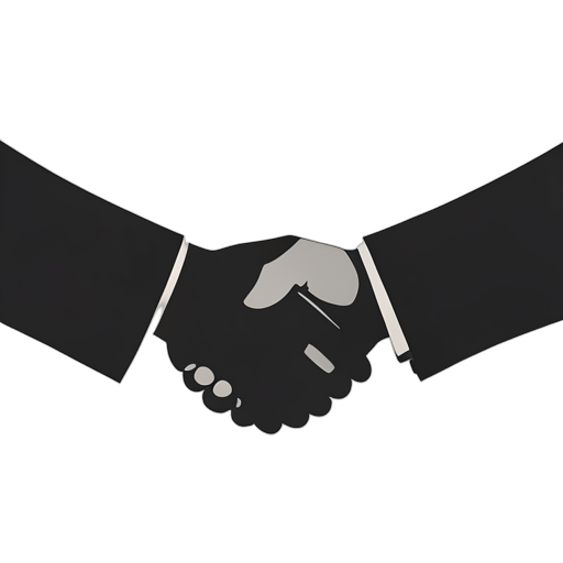 Silhouette Handshake