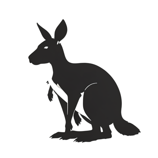 Silhouette Kangaroo