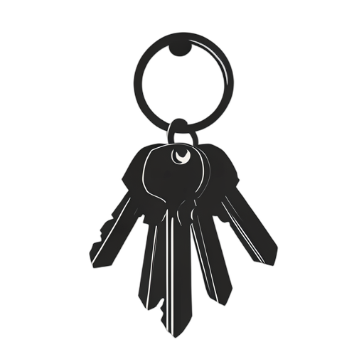 Silhouette Serrure